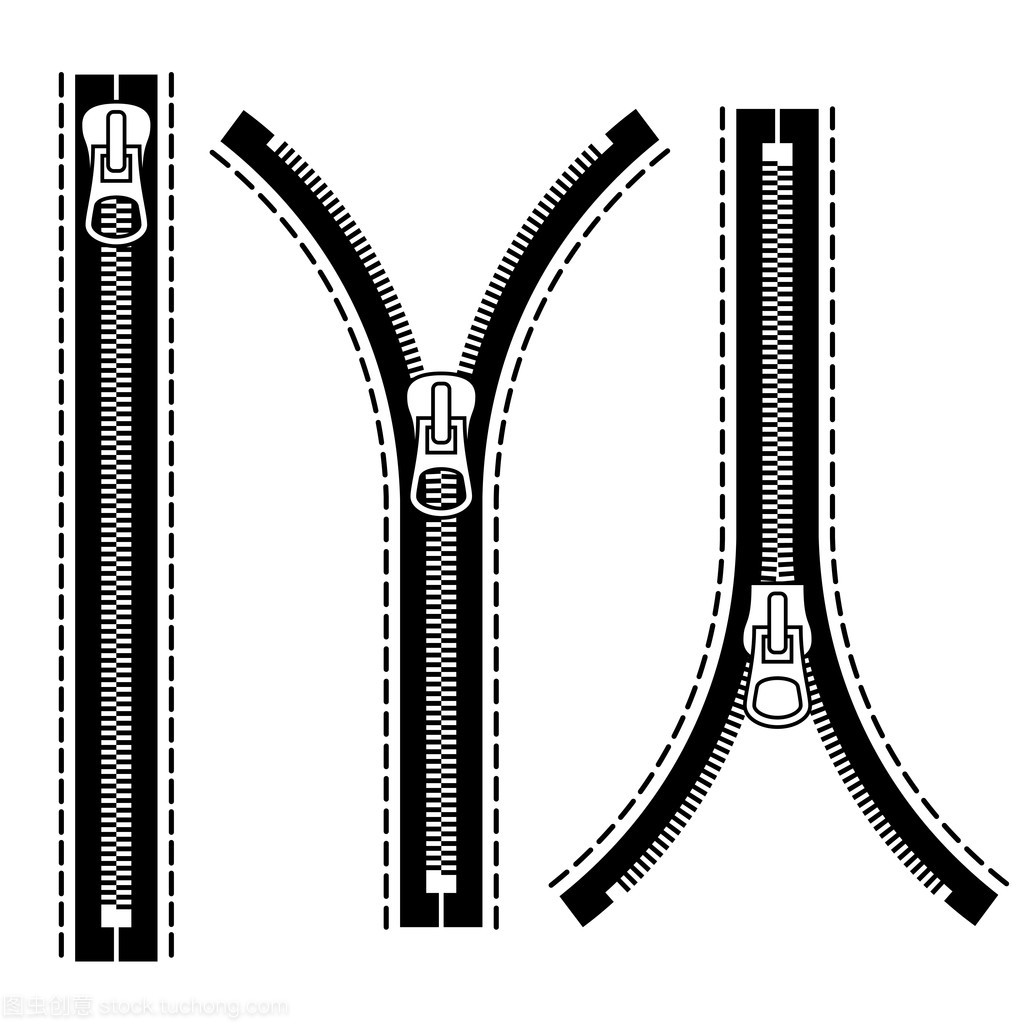 拉鏈黑色符號(hào)